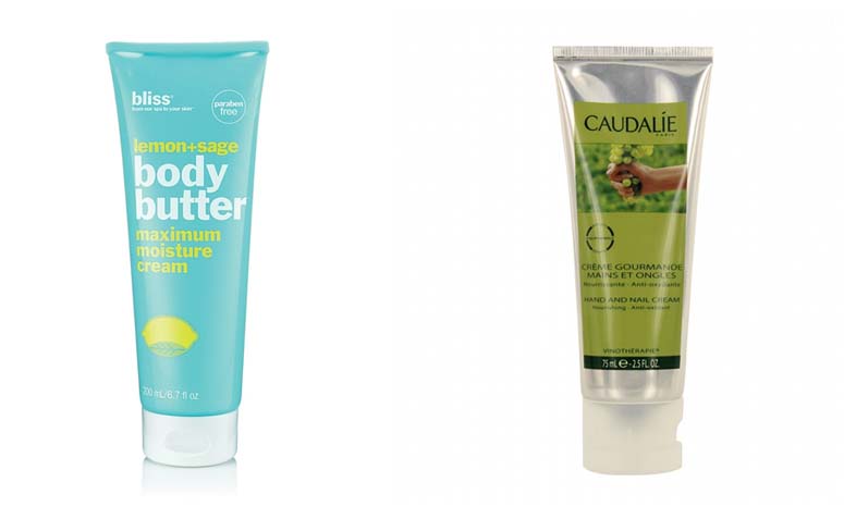 Lemon+Sage Body Butter da Bliss por R$99,82 na Perfume Emporium | Creme Gourmande da Caudalie por R$79 na Sephora