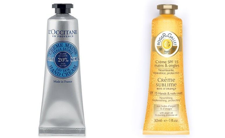 Creme de Mãos Karité por R$39 na L'Occitane | Bois D'Orange Crème Sublime da Roger & Gallet por R$40,25 na Netfarma