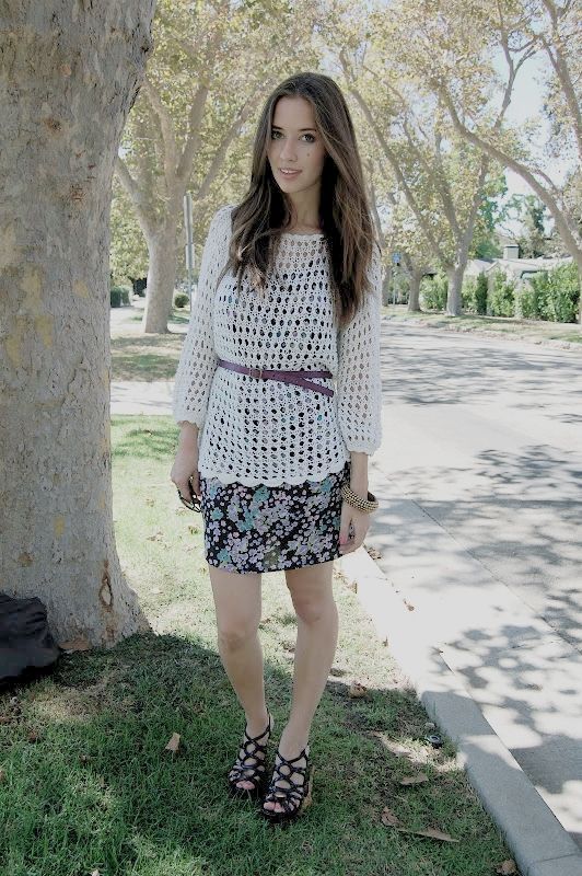 Foto: Reprodução / <a href="http://www.mlovesmblog.com/2010/09/look-book-day-in-crochet.html" target="_blank">M loves M</a>