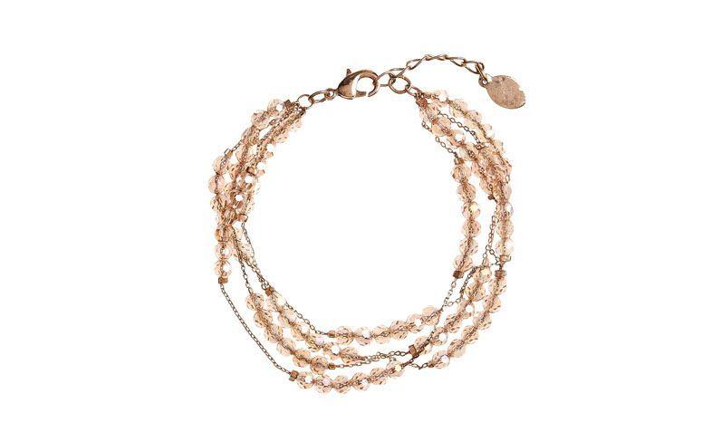 Pulseira com correntes e pedraria por R$79 na <a href="http://www.accessorize.com.br/pulseira-fina-lexi-rosa-claro-3706/p?cc=84" target="_blank">Accessorize</a>