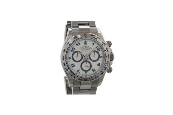 Relógio Rolex – Daytona Oro Bianco – R$46.169, na chrono24.com.br.  Foto: Reprodução.