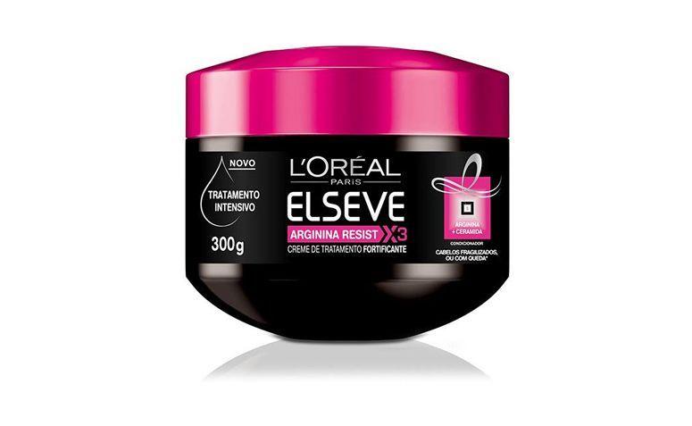 Elsève Arginina Resist por R$ 11,90 na <a href="http://www.americanas.com.br/produto/110818057/creme-de-tratamento-arginina-resist-300-ml-elseve-l-oreal-paris" target="blank_">Americanas</a>