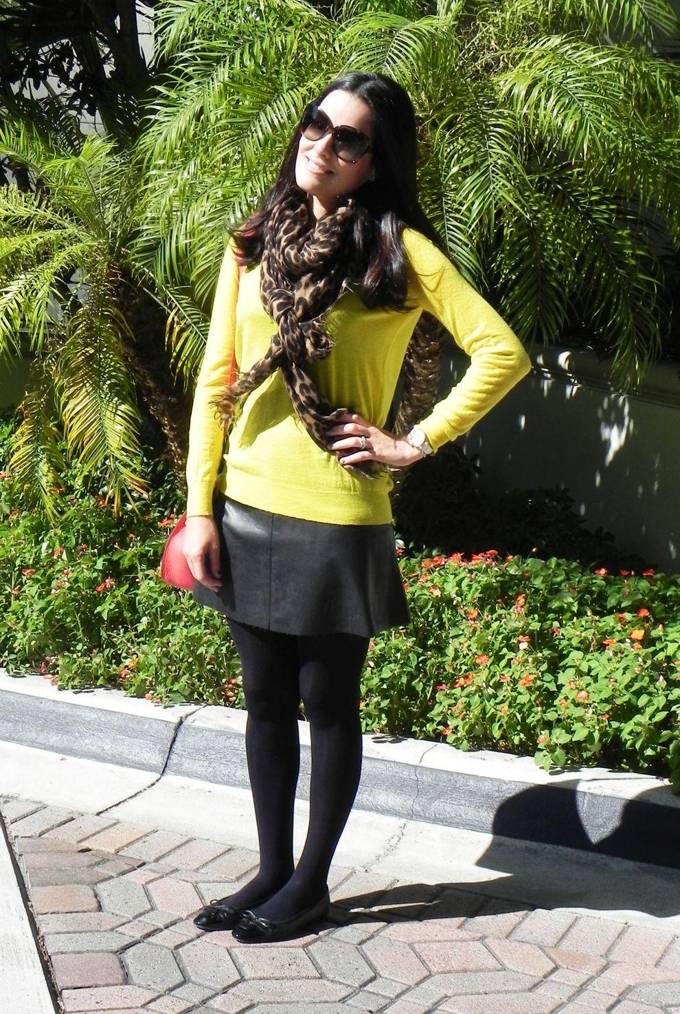 Foto: Reprodução / <a href="http://www.blogdamariah.com.br/index.php/2012/01/look-do-dia-amarelo-em-miami/" target="_blank">Blog da Mariah</a>