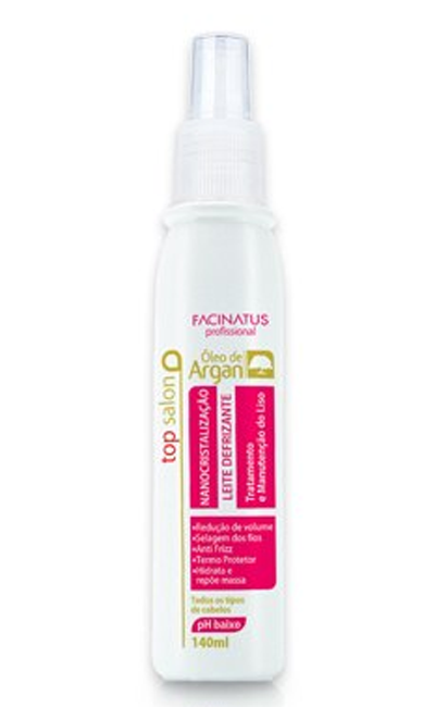 Leite Defrizante com Óleo de Argan, da Facinatus | R$ 25,90