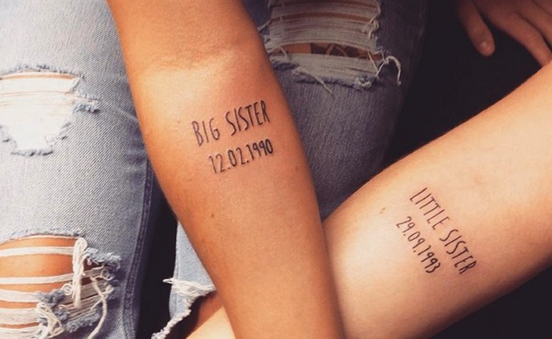 Amor eterno entre irmãs: veja 52 tatuagens sensacionais para fazerem juntas!