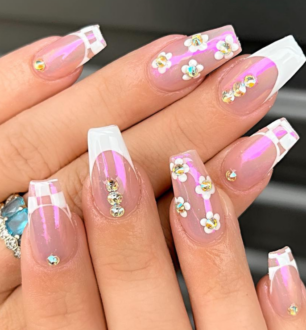 50 ideias de unha bailarina para uma nail art poderosa e cheia de estilo