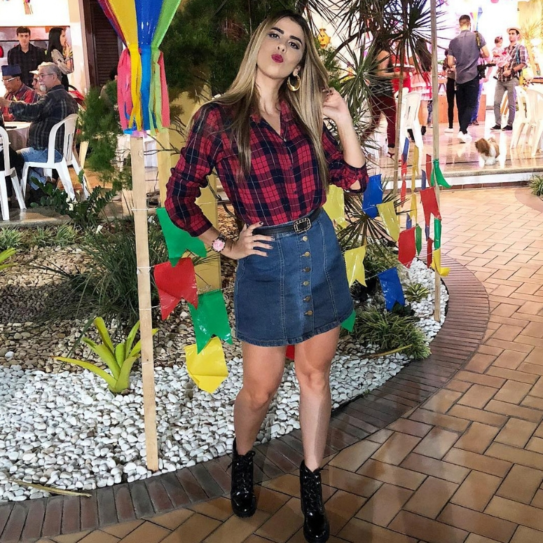 saia de festa junina