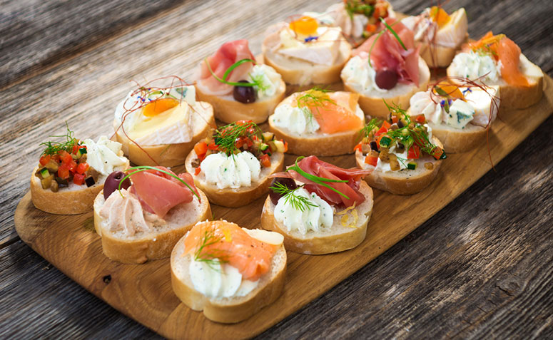 23 receitas de canapé que são sucesso garantido em qualquer festa