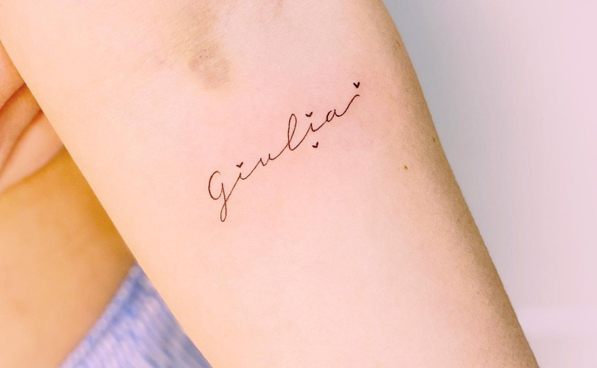 Tatuagem com nome: 80 modelos para homenagear alguém especial