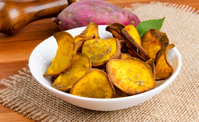 8 receitas de batata-doce na airfryer para testar hoje mesmo