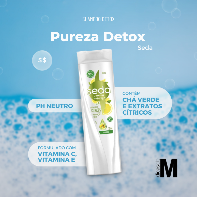 shampoo pureza detox seda