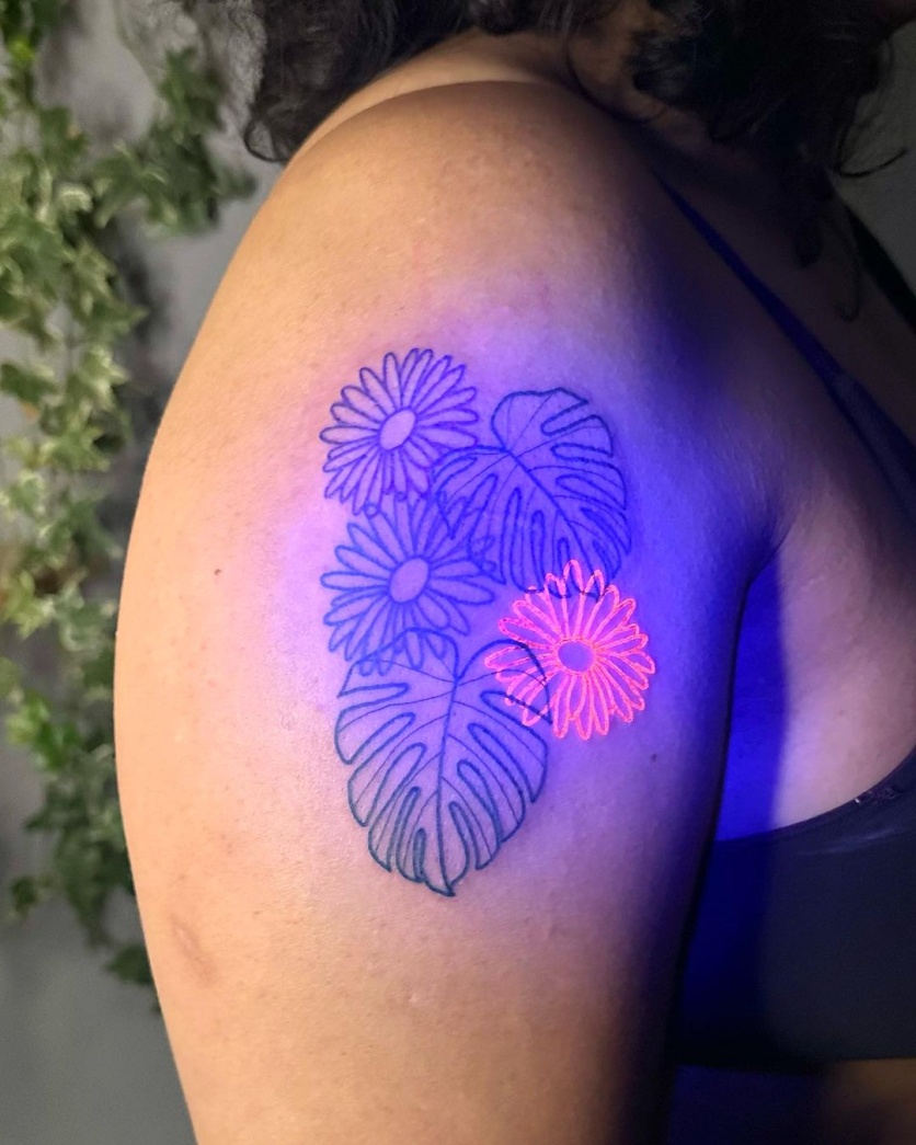 tatuagens de flores