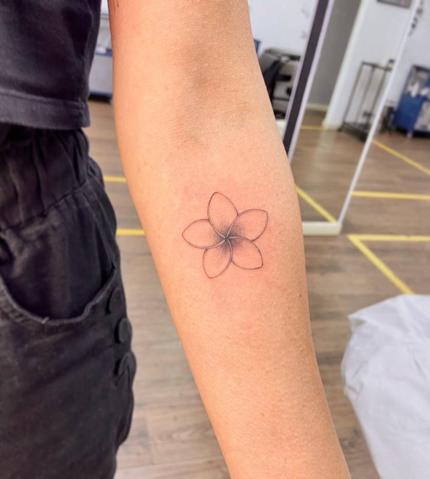 tatuagem de flores